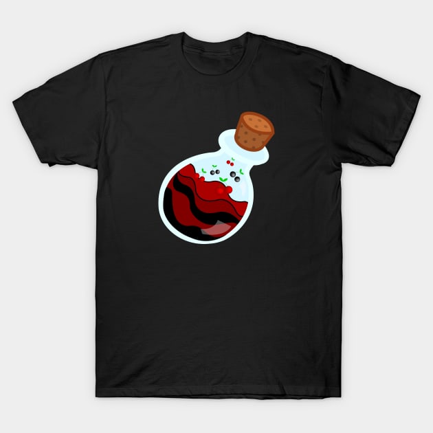 Black Cherry T-Shirt by traditionation